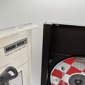 VR Virtua Racing Sega Saturn - Authentic - CIB - Tested & Works -Broken Case