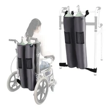 NEPPT Oxygen Tank Holder Portable Oxygen Cylinder Backpack For Wheelchair & W...