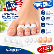 Chiroplax Hammer Toe Cushion Pad Separator Corrector Straightener Splint 1 Pack 