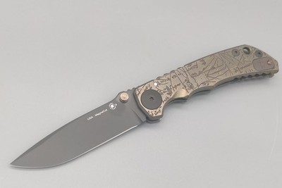 Spartan Blades Messer SF5 Custom Magna Cut Harsey Folder - DiVinci 2023 