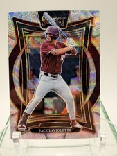2025 Panini Select - Concourse Jace LaViolette #41 Silver Wave Prizm (RC)
