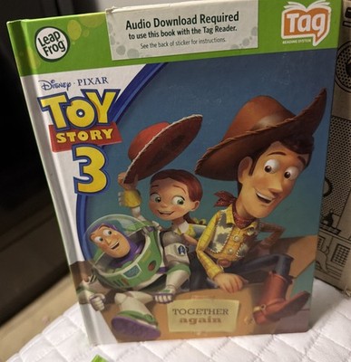 LeapFrog LeapReader Tag Book Disney Pixar Toy Story 3 Buzz Woody Jessie
