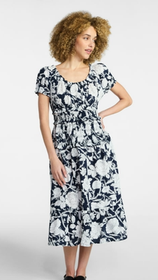 denim cocktail dress Ethel Blue Denim Tie Strap Mini Dress - US 10