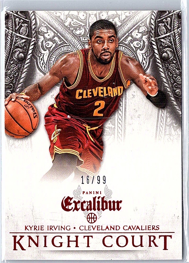 2014-15 Excalibur Knight Court 2 Kyrie Irving Orange /99 NM