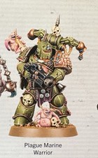 Warhammer 40k Death Guard Plague Marines BOLTER MARINE New On Sprue w/ Nurglings