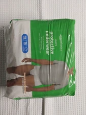 Amazon Basics Men's Protective Underwear Size XL 16ct
