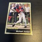 1991 Ballstreet MICHAEL JORDAN RC #19 White Sox Baseball Card (f7)
