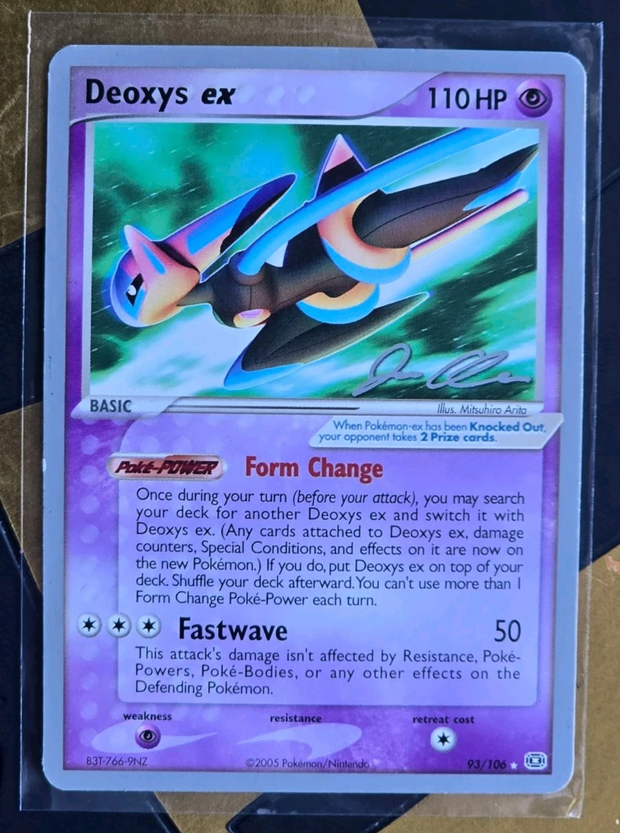 Deoxys Ex Pokémon TCG Cards for sale | eBay