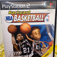 Atari Backyard NBA Basketball (Sony PS2, 2003) Complete w/ Manual, tested/ works