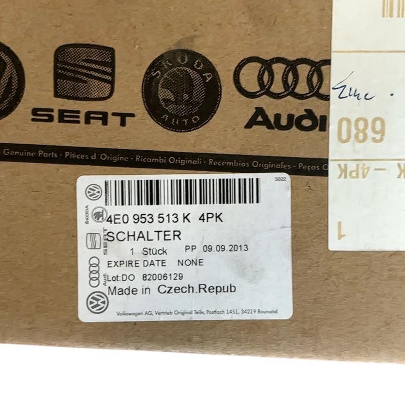 Commande de phare clignotant Audi A4 A6 interrupteur éclairage volant 4E0953513K4PK - 4