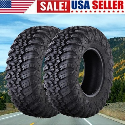  Set 2 30x10-14 ATV Tires 8 Ply 30x10x14 UTV Mud Tires 30 10 14 All Terrain Tir