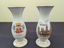Pair of Souviner Bud Vases from Munich Germany