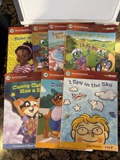 LeapFrog LeapReader Books Lot of 7 Early Reading Series Interactive Books