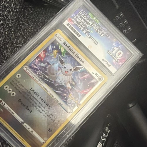 Pokémon TCG Radiant Eevee Black Star Promo Pokémon Go SWSH230 Ace 10