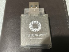 USB 3.0 SD UHSII Card Reader - Dual Slot SD, Model 7824  Missing Cap  Free S