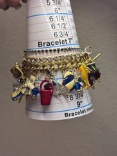 Lunch At The Ritz Lion Bracelet BEACH BALL SUNGLASSES UMBRELLA BUCKET as is 7.5