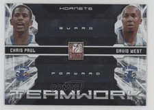 2009-10 Donruss Elite Teamwork Combos Chris Paul David West #19 1q9