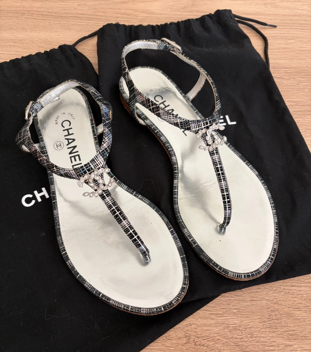 CHANEL Glitter Sandals for Women for sale | eBay