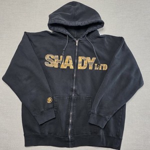 Shady Ltd. エミネム ジップアップ パーカー 2XLサイズ グレー Shady