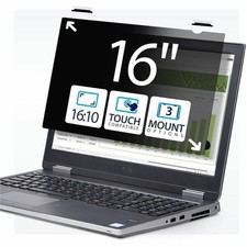 StarTech 16" Touch Compatible, Anti-Glare Privacy Filter Laptop Screen Protector