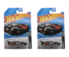 2025 Hot Wheels Ford GT #159 Matte Black BORLA - Set of 2