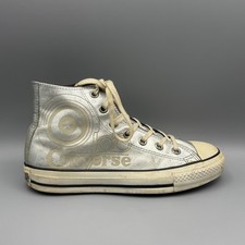 Converse Chucks Silber LEDER Chuck Taylor All Star CENTURY LINE EU 38 - GUT