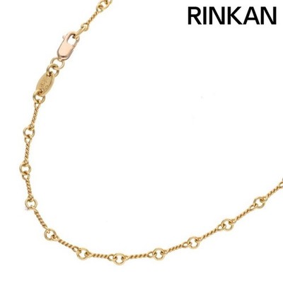 アクセサリー Chrome Hearts 22K NECKCHAIN T18 Chrome Hearts 22k NECKCHAIN T18 Twist Chain 18inch Gold Necklace