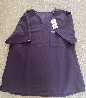 FIGS TECHNICAL COLLECTION TOP GR XXL TSHIRT DAMEN LILA SCRUB TOP PROFESSIONAL