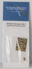 Railflyer Model: 1/87 NS/SOU High Hood Nose Mount Bells DP 6231 - New in Package