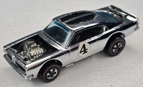 Hot Wheels Redline KING KUDA Chrome Club Car Vintage