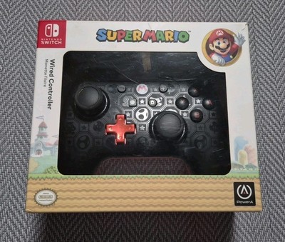 Nintendo Switch - Wired Controller Mario Shadow Edition (PowerA) OVP