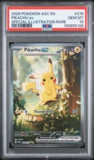PSA 10 PIKACHU ex 276/217 | Ascended Heroes Full Art Pokemon Card