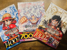 ONE PIECE CARD GAME 1st 2nd 3rd ANNIVERSARY COMPLETE GUIDE Book Set w/Promo