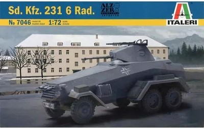 1/72 Scale Sd.Kfz. 231 6-Wheeled Vehicle Model Kit