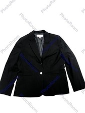 Tahari Arthur S.Levine Black COLOUR Blazer Coat Size 14 Excellent Condition