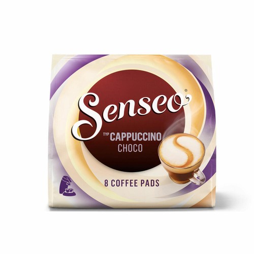 SENSEO KAFFEEPADS Cappuccino Choco, Kaffee mit Schokoladengeschmack, 6x8 PADS - Bild 2 von 6