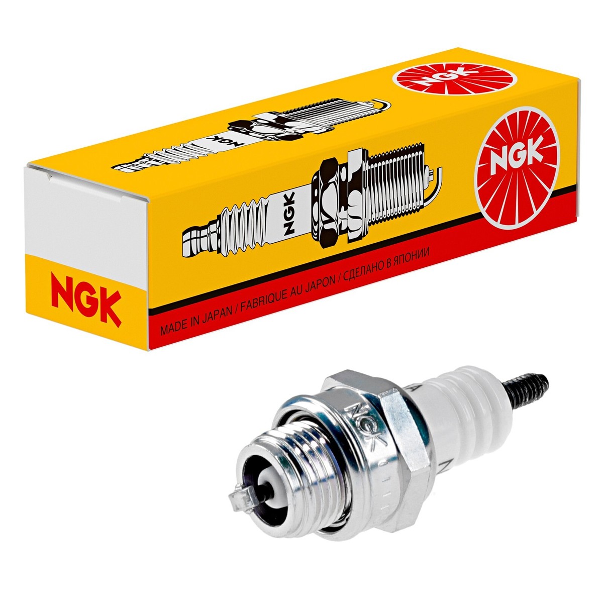 NGK 5921 BM6A Zündkerze für Motorsäge Trimmer Husqvarna Honda Toyota