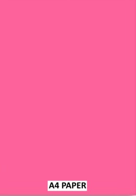 FLUORESZIEREND ROSA A4 PAPIER 80 g/m² BLATT - KUNSTHANDWERK - MENGE WÄHLBAR 