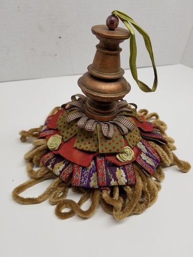 Bohemian Antiqued Copper Tassel from Silvestri Kelly Paulk Collection - Picture 3 of 6