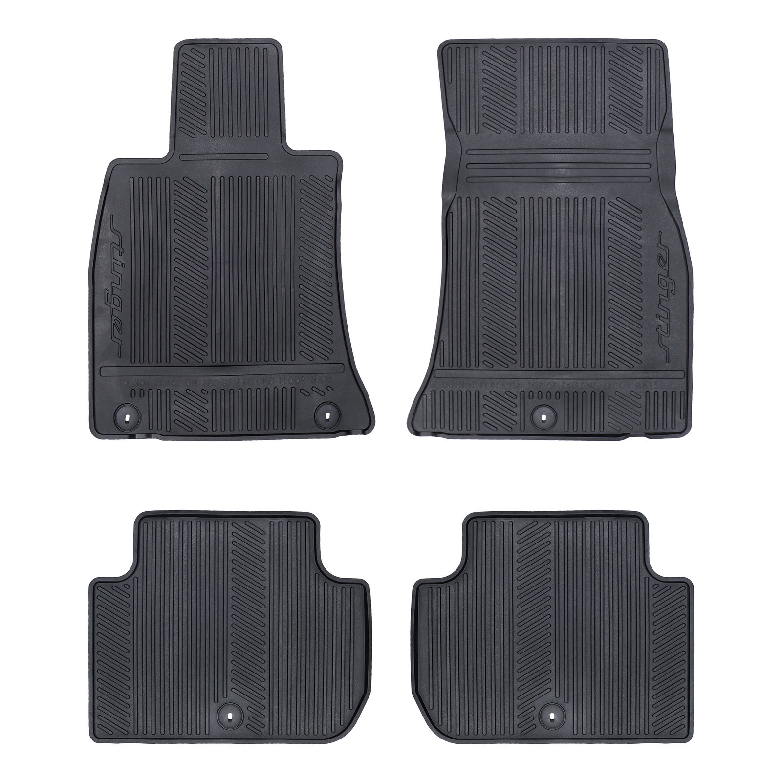 Juego de alfombrillas de goma para clima para Nissan (N/P J5F13-AC000)