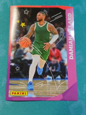 Damian Lillard Mcdonalds 2024 McDonald's Happy Meal Toy Panini