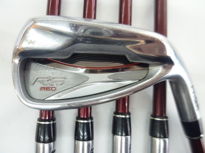 PRGR RS RED 5 Iron Set 6-9 P RH Stiff Speeder EVOLUTION for PRGR 