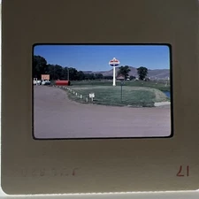 Standard Oil Sign 1982 Location Unknown 35mm Slide Photograph 