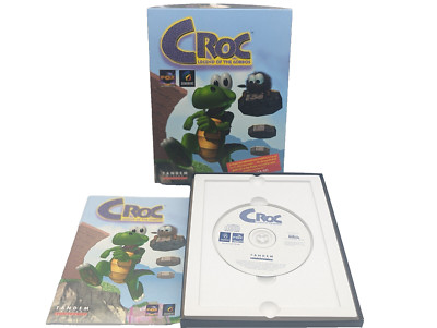 Croc Legend of the Gobbos PC Big Box Spiel  Argonaut 1997 - Komplett