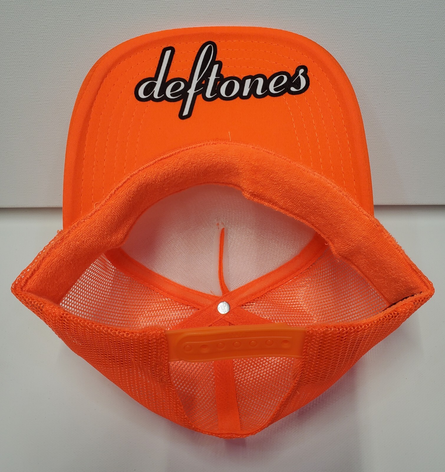 Black Death Gothic Industrial Thrash Metal Nero Bianco Pony Arancione Neon Regolazione