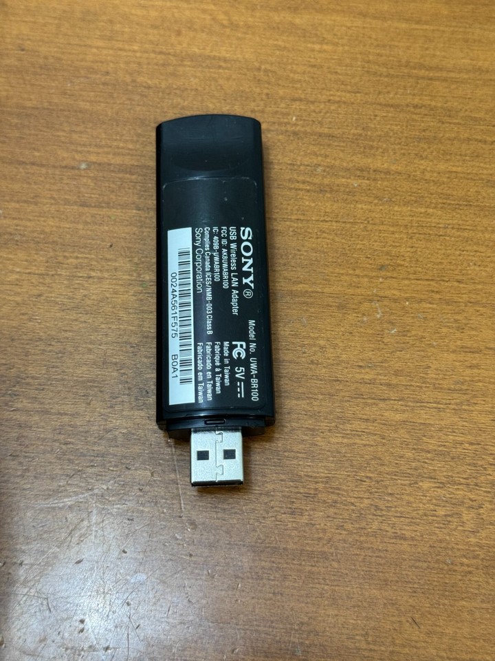Sony UWABR100 USB Wireless LAN Adapter for BRAVIA TV WiFi Bluray