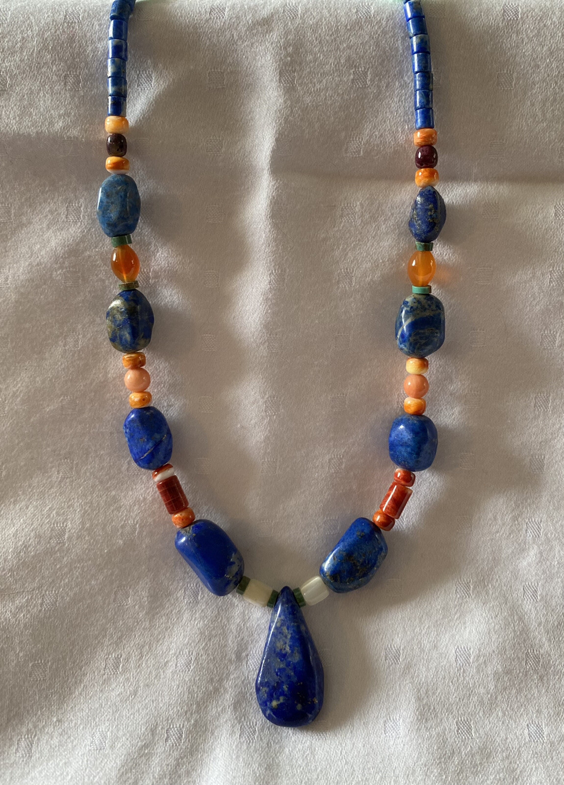artisan statement necklace - image 1