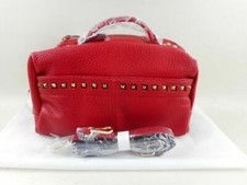 Mellow World HB15215 Women's Fashion Jovi Mini Duffel Purse Red NWT