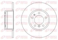 Remsa 2X Bremsscheibe Vorne Ø302 Mm Voll FüR BMW 5Er E34 520I 24V 518G 518I