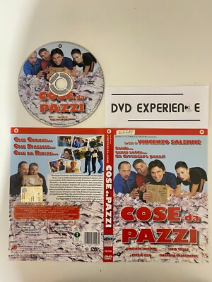 COSE DA PAZZI - CECCHI GORI DVD EX NOLEGGIO ''CON BOX INCLUSO''